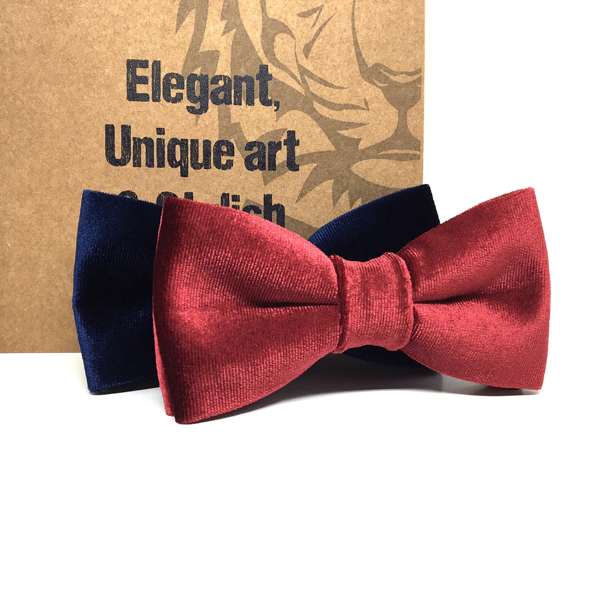Burgundy Velvet Bow Tie Burgundy Bow Tie Groom Bow Tie Etsy