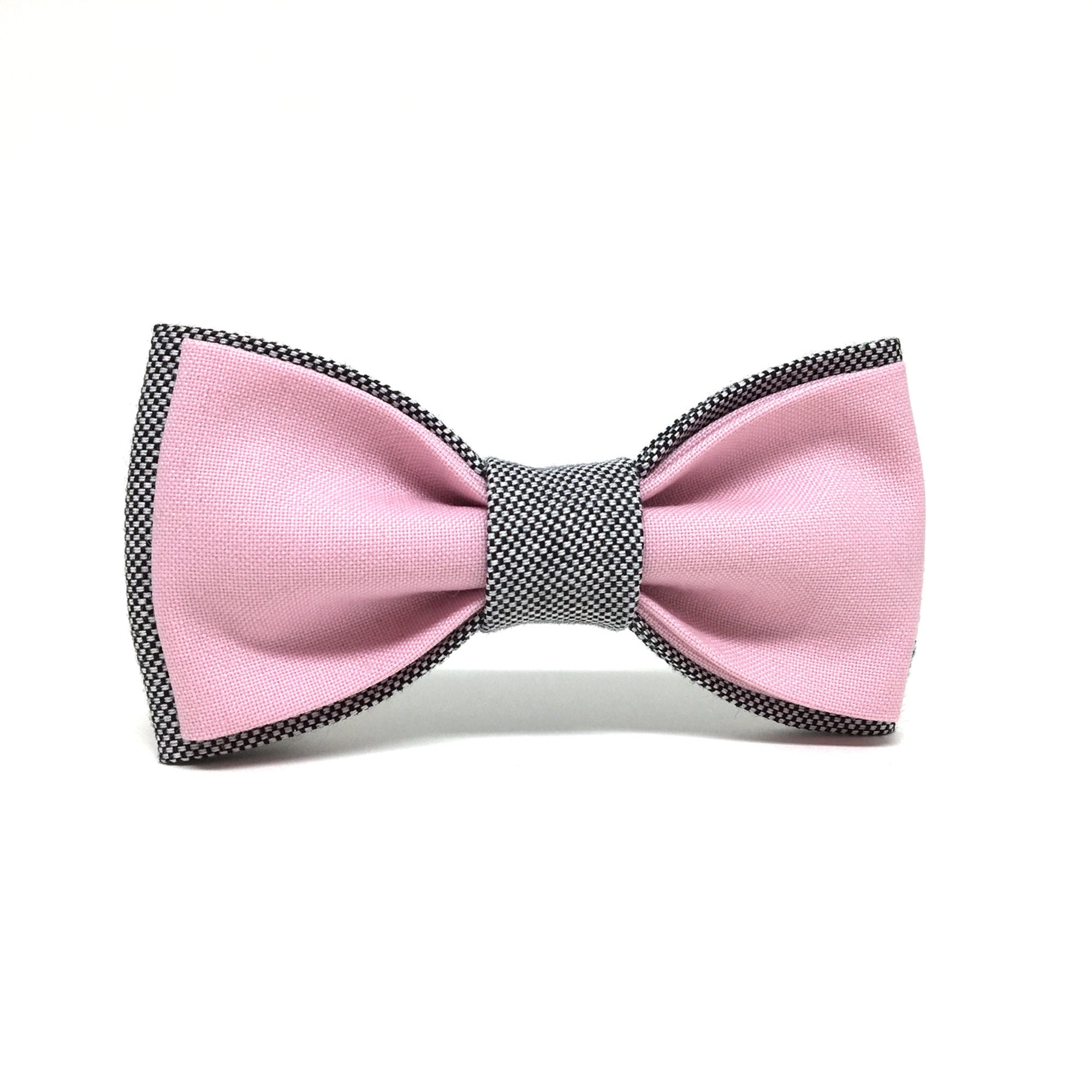 Pink bow tie Gray Bow tie Groom Bow tie Baby Boys Kids Bow Etsy