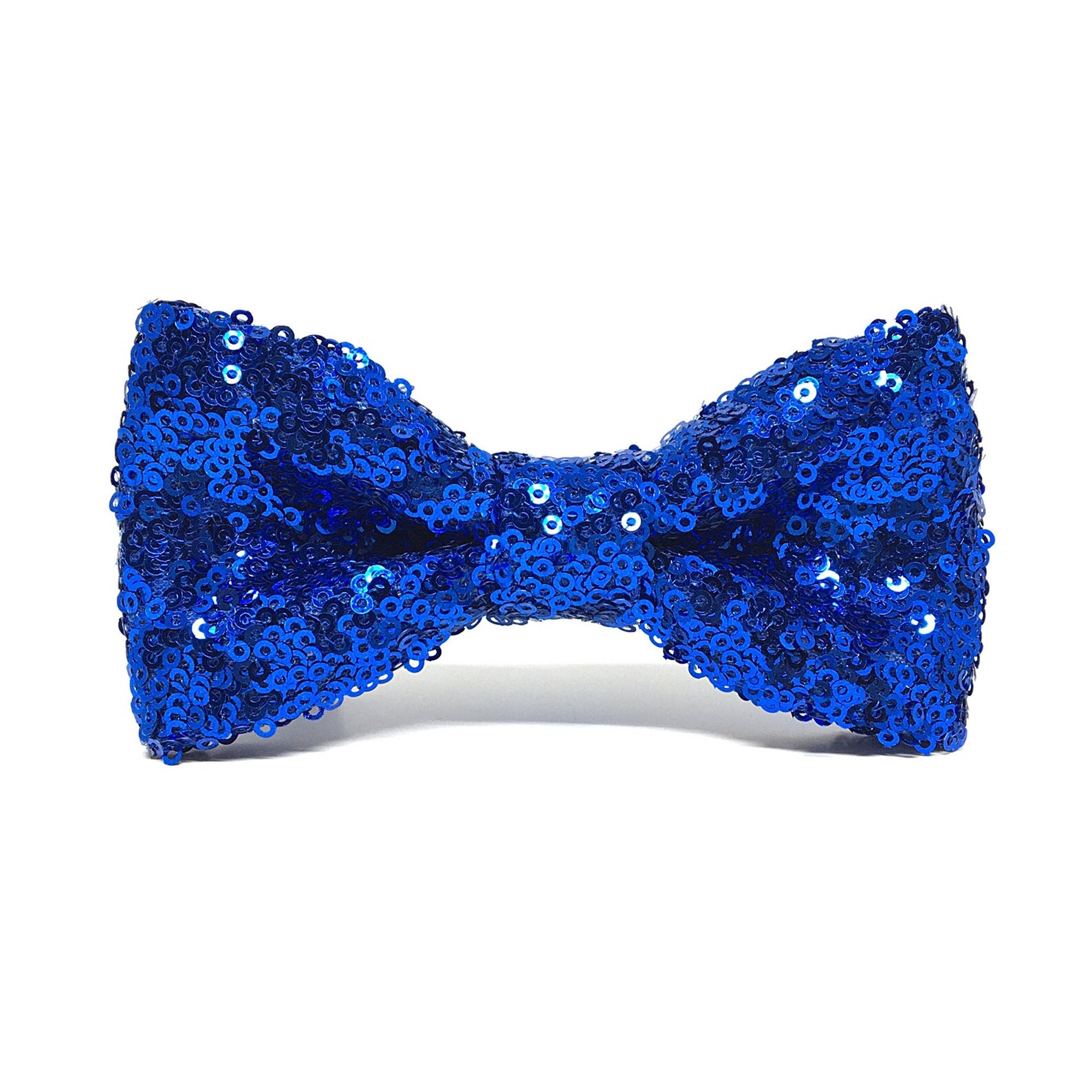 Blue Sequin Bow Tie Wedding Bow Tie Baby Bow Tie Groom Etsy