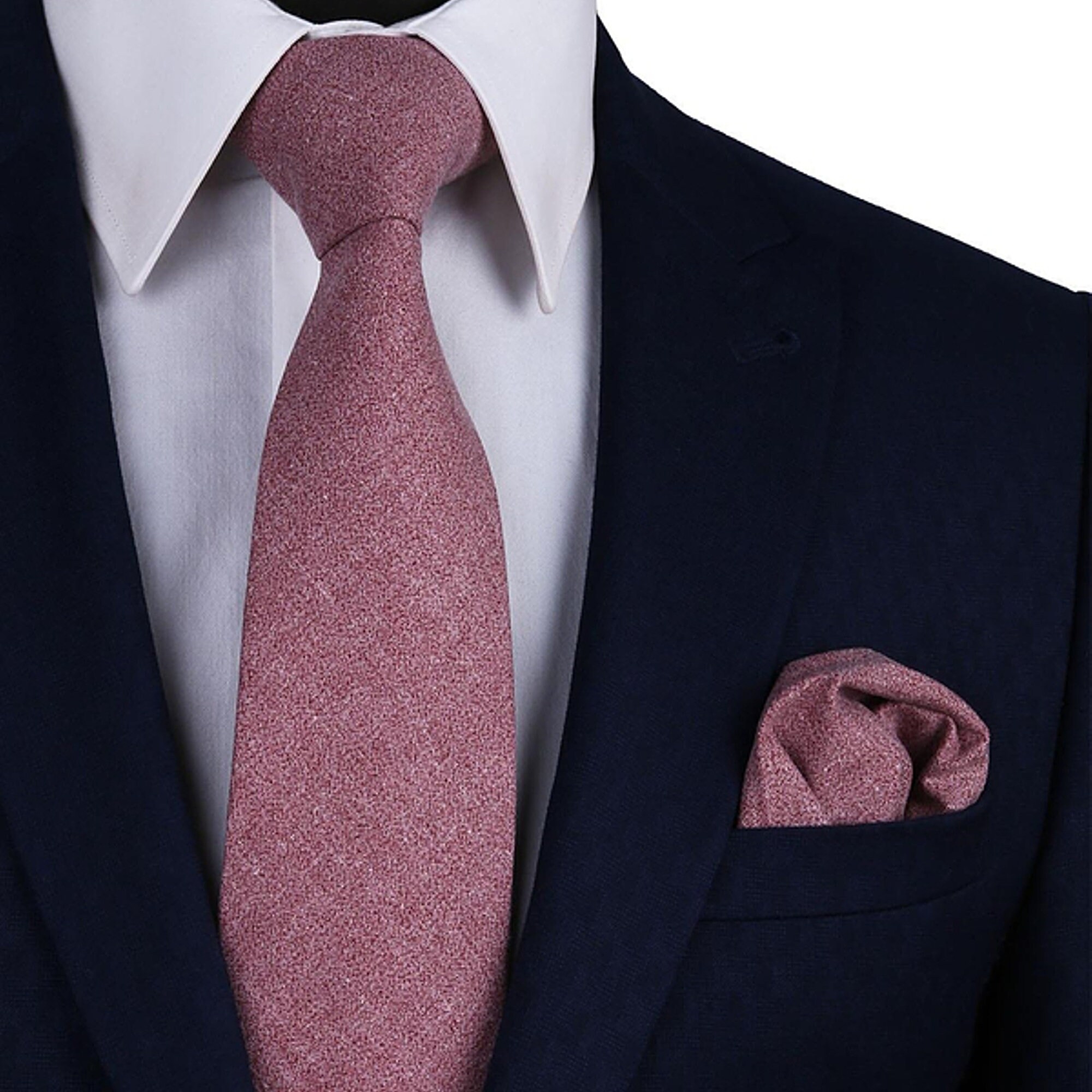 Linen Tie Mens Neck Ties Dusty Rose Mens Neckties Wedding - Etsy