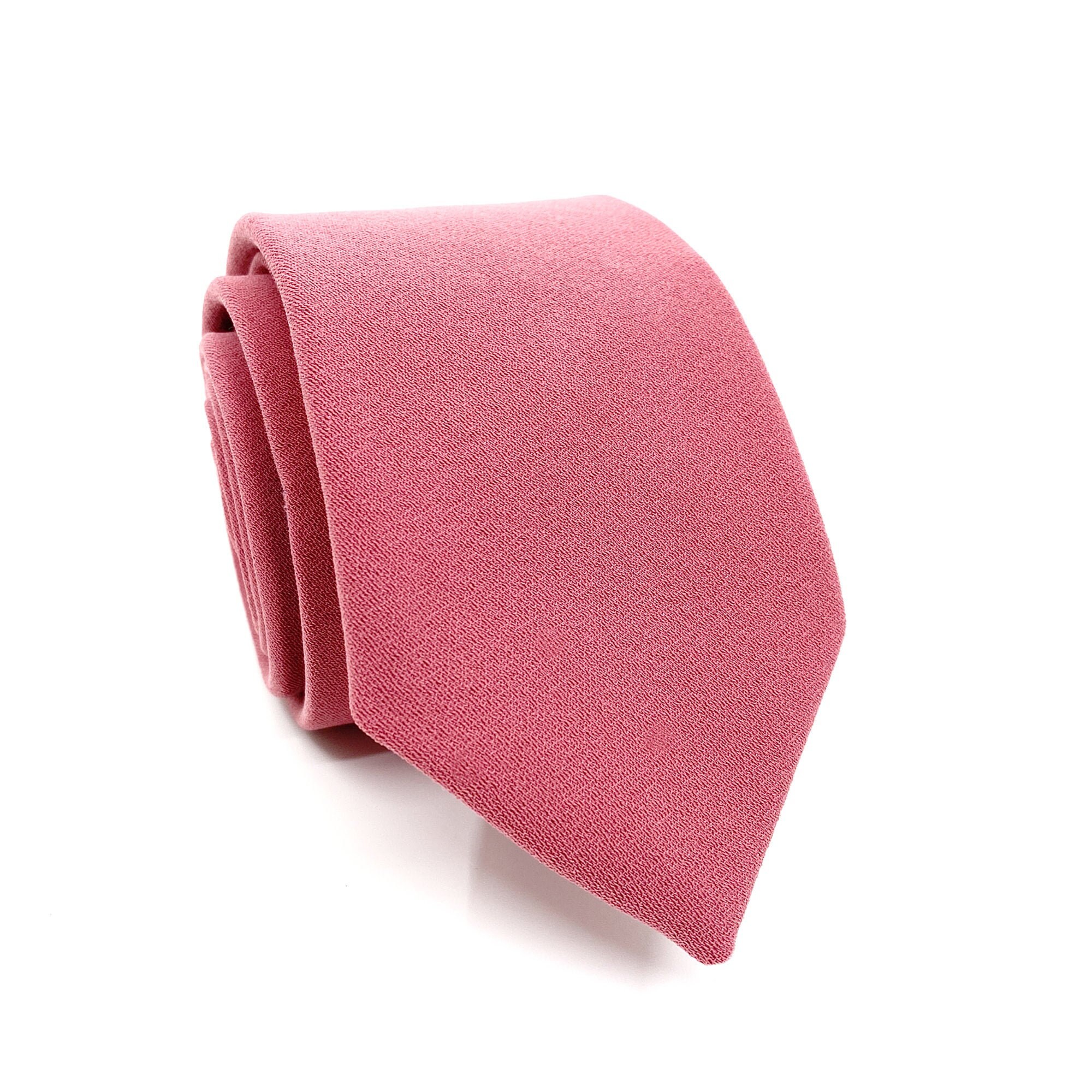 Dusty Rose Necktie Mens Necktie Neck Tie Groomsmen Necktie Etsy UK