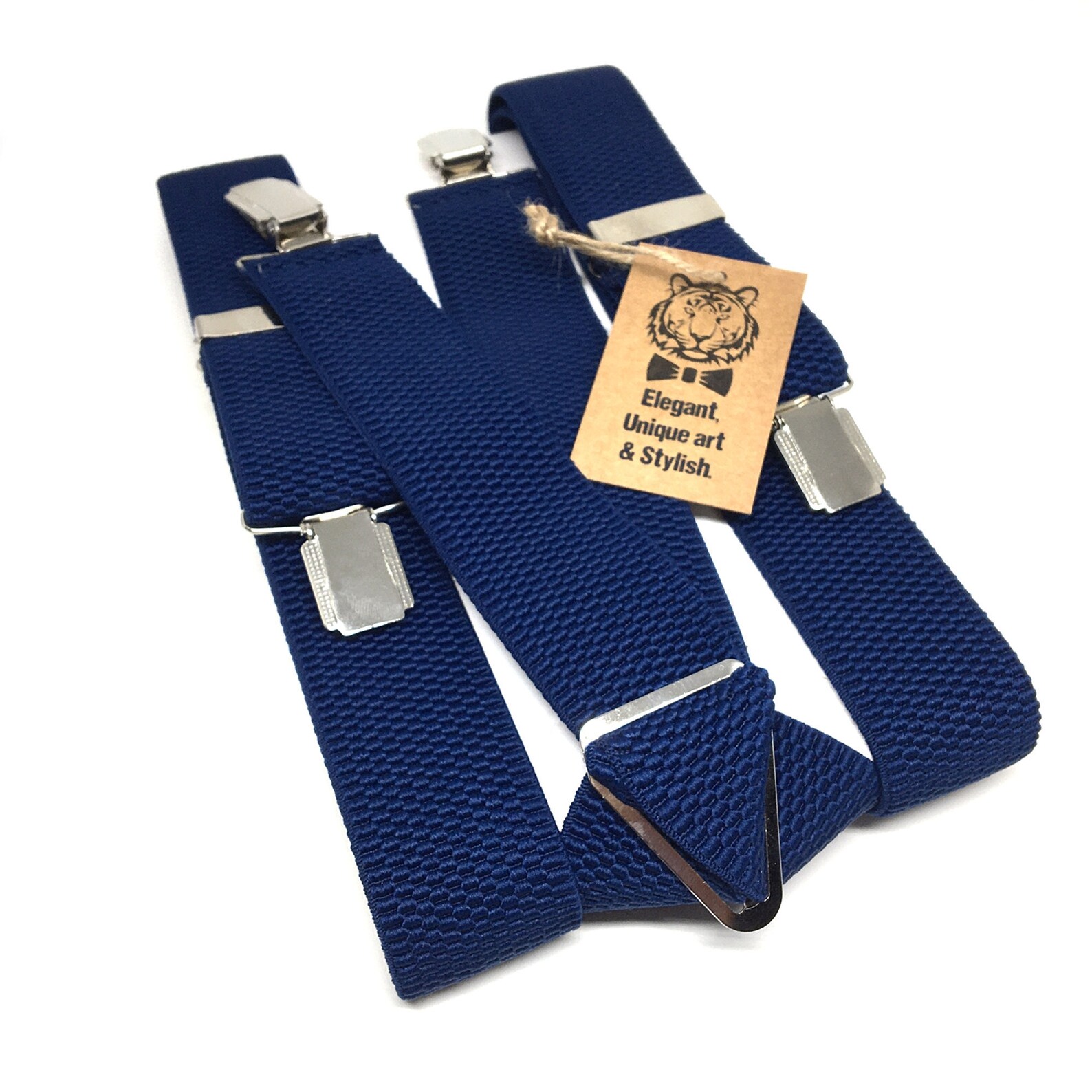 Blue Suspenders Groomsmen Suspenders Wedding Suspenders Etsy