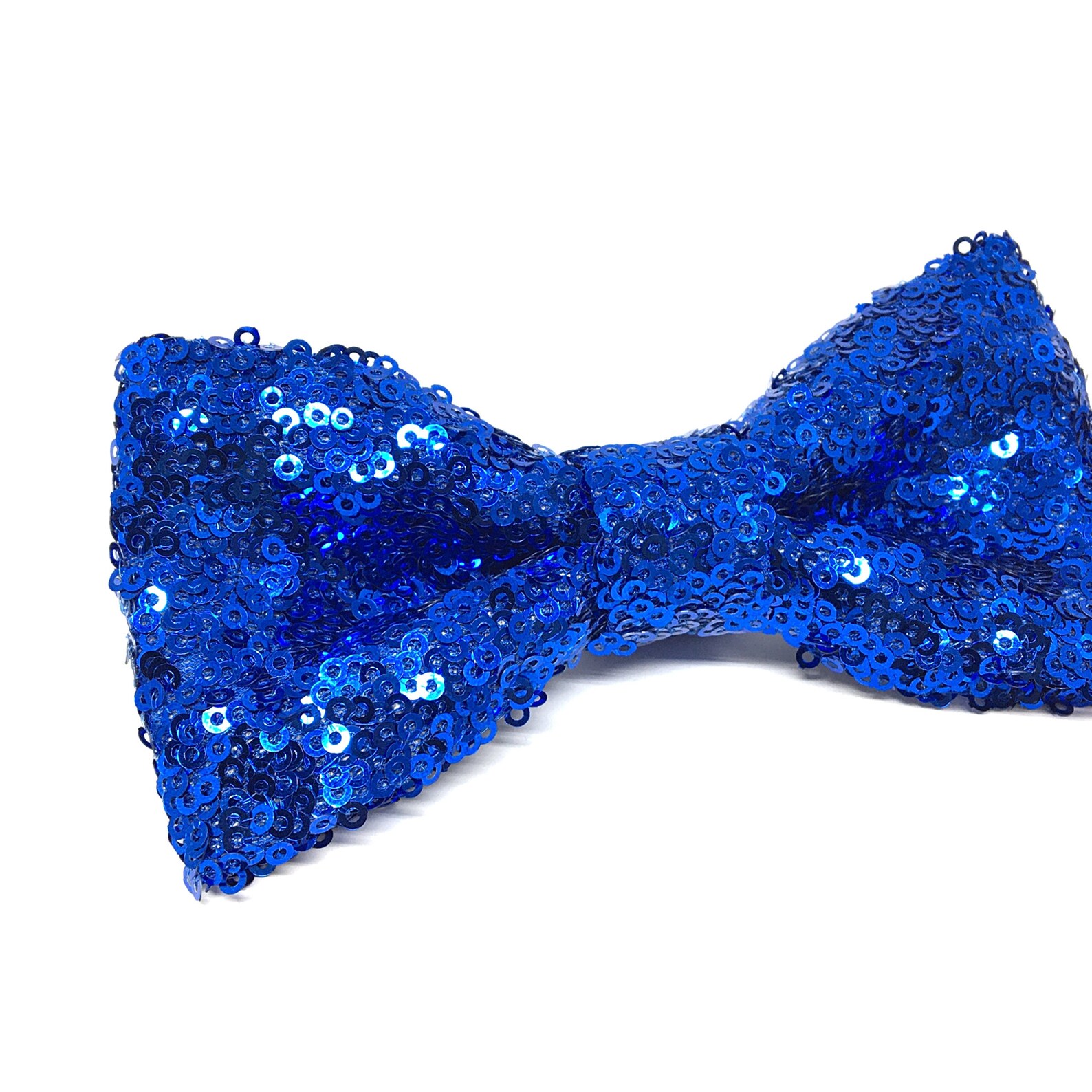 Blue Sequin Bow Tie Wedding Bow Tie Baby Bow Tie Groom Etsy