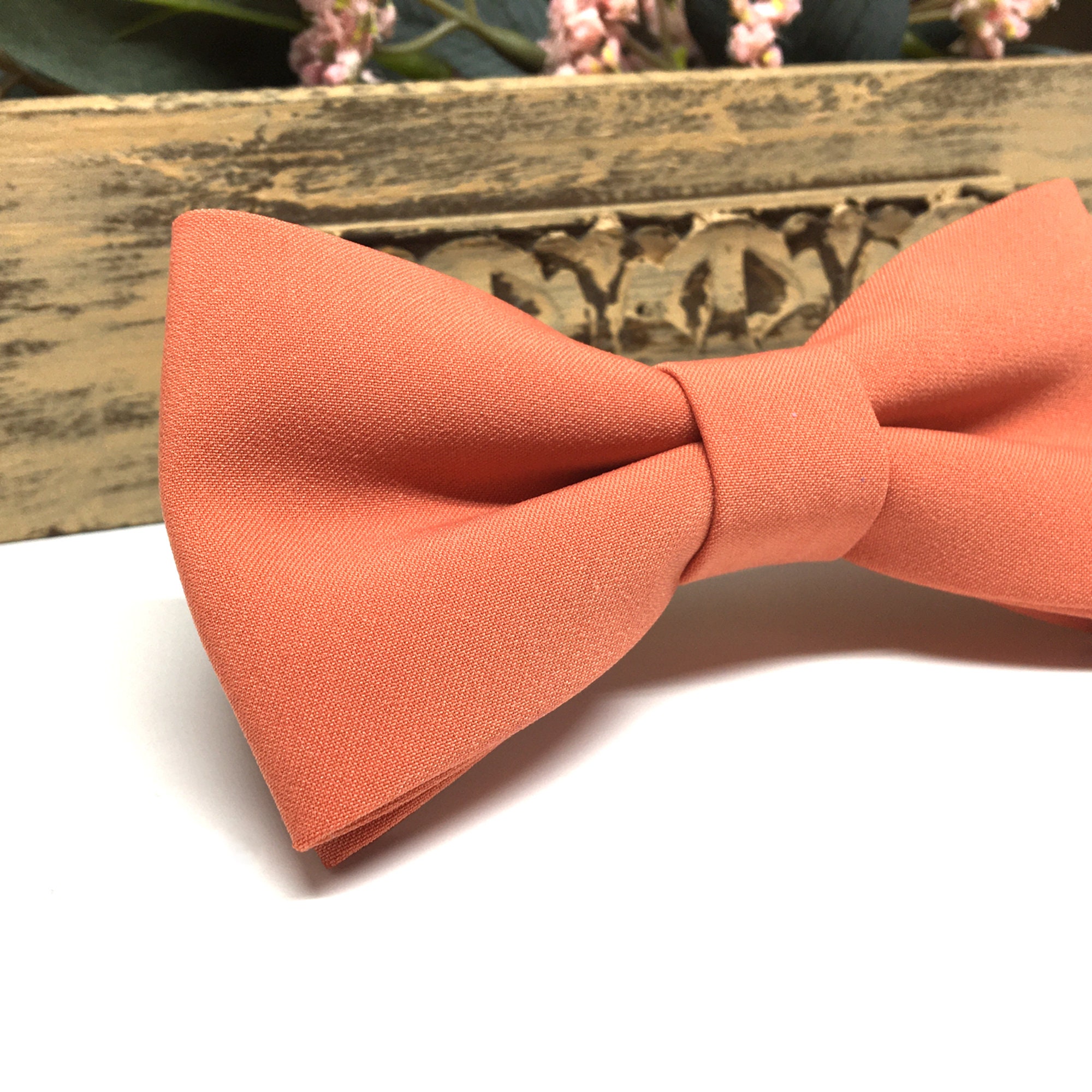 Orange Bow Tie Groom Bow Tie Baby Boys Kids Bright Orange Etsy Australia