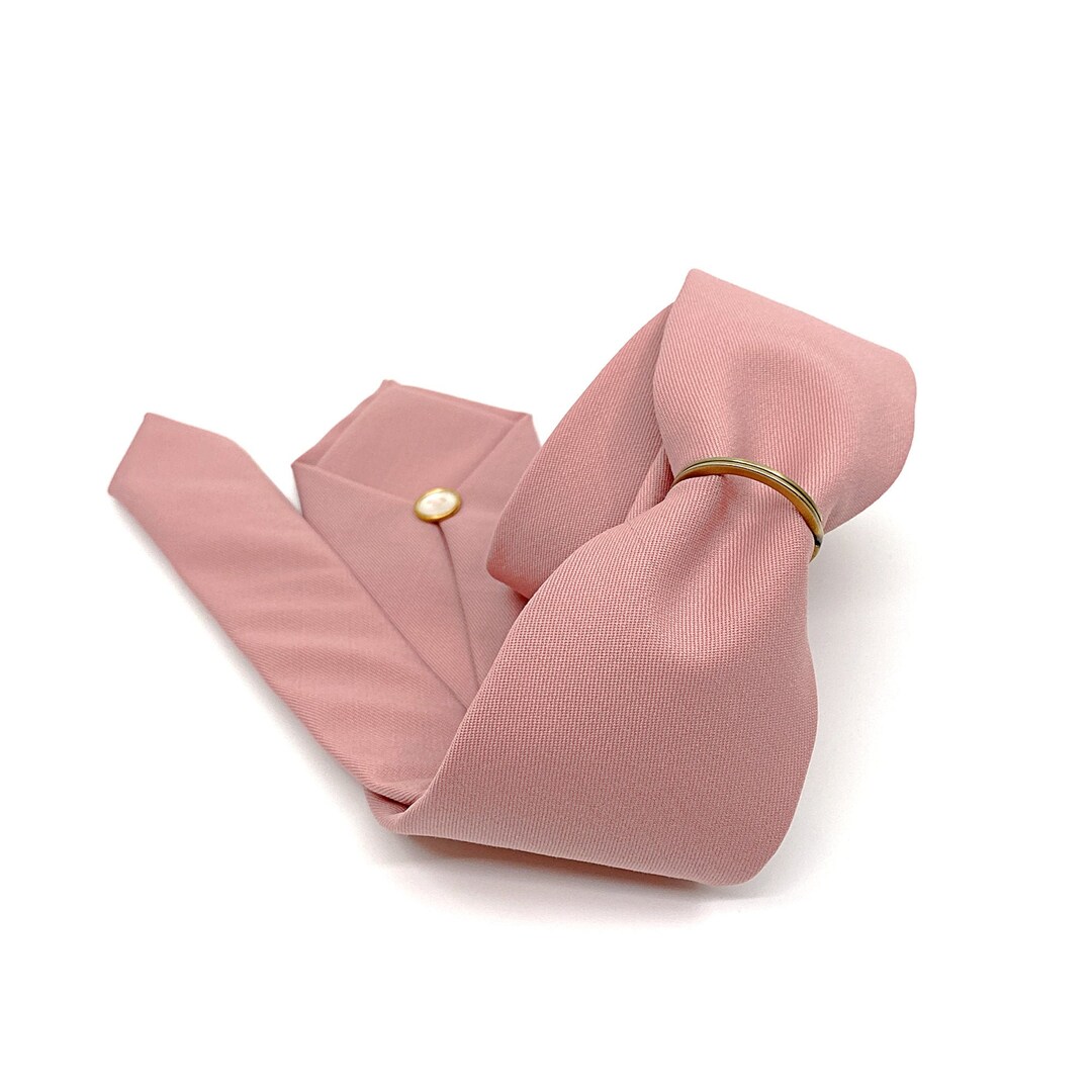 dusty pink mens ties