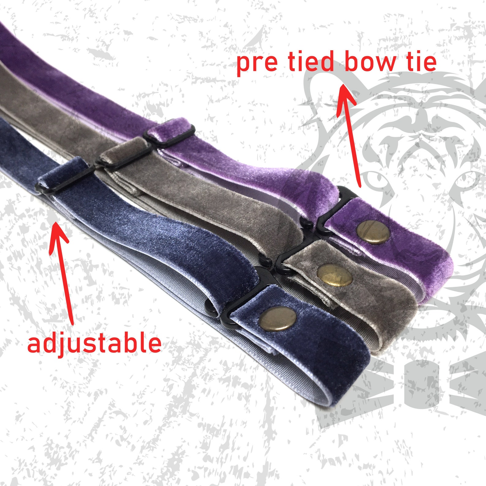 claret and amber tie