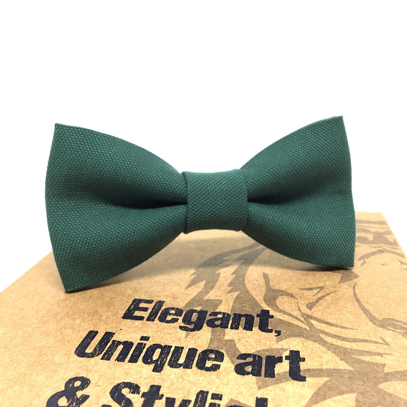Wedding Bow tie Groom Bow tie Kids Bow tie Mens Adult Groom Baby Boys Kids Hunter Green Bow tie Groomsmen bow tie Bow ties for men