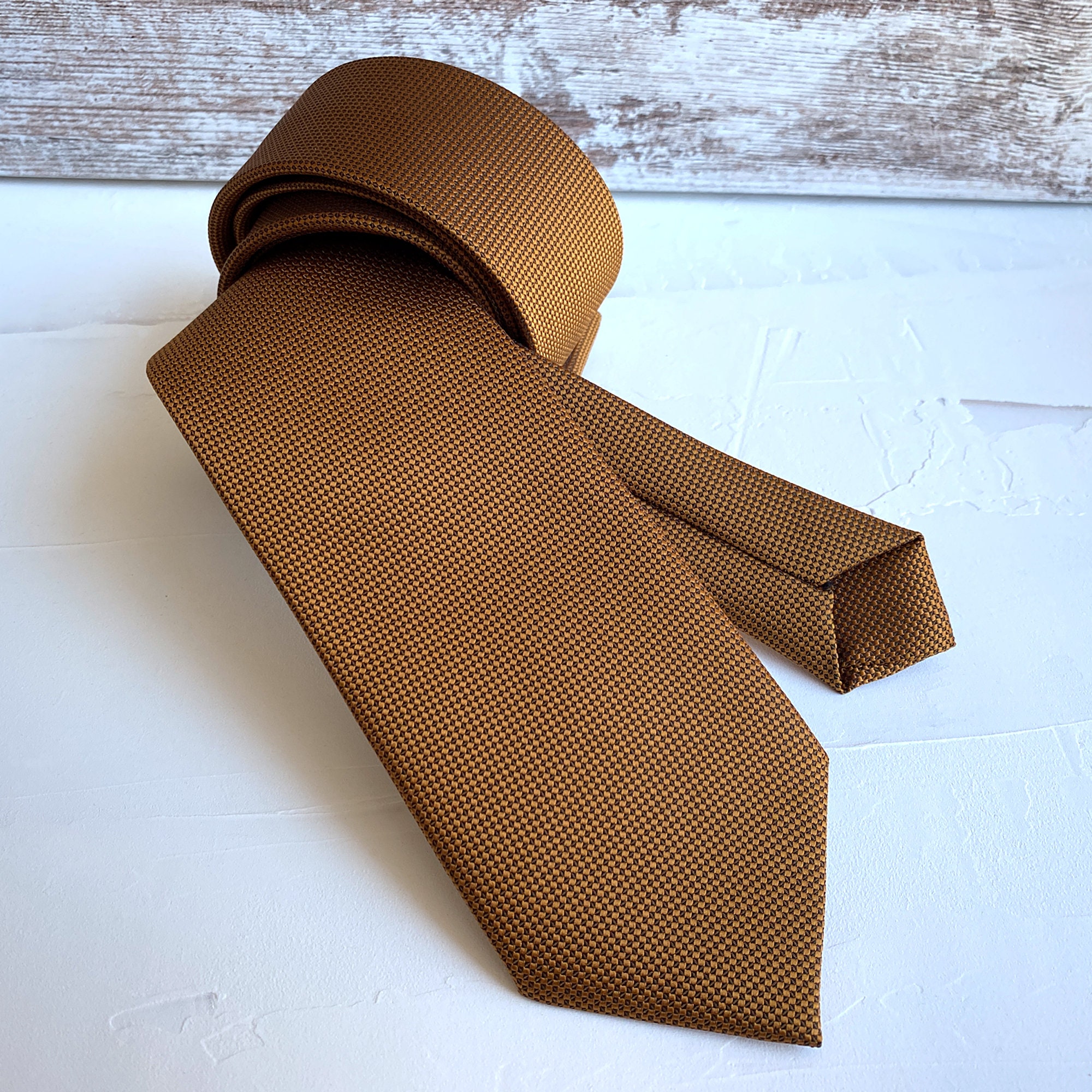 mens copper tie