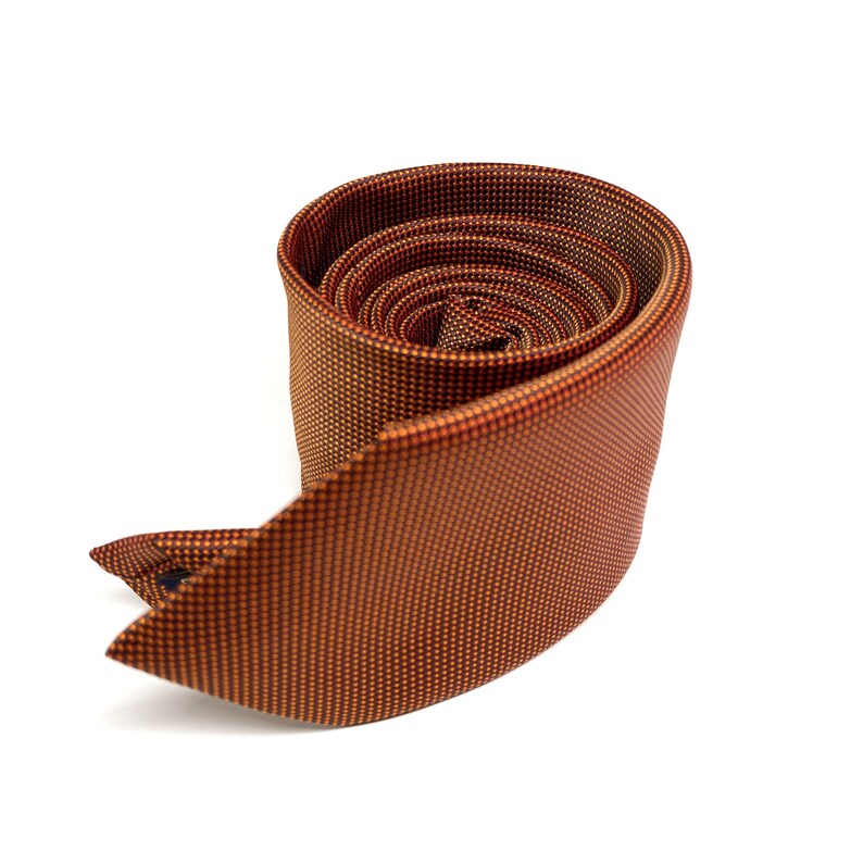 Copper Rust Bronze Mens Neckties Mens Neck Ties Wedding Tie Etsy