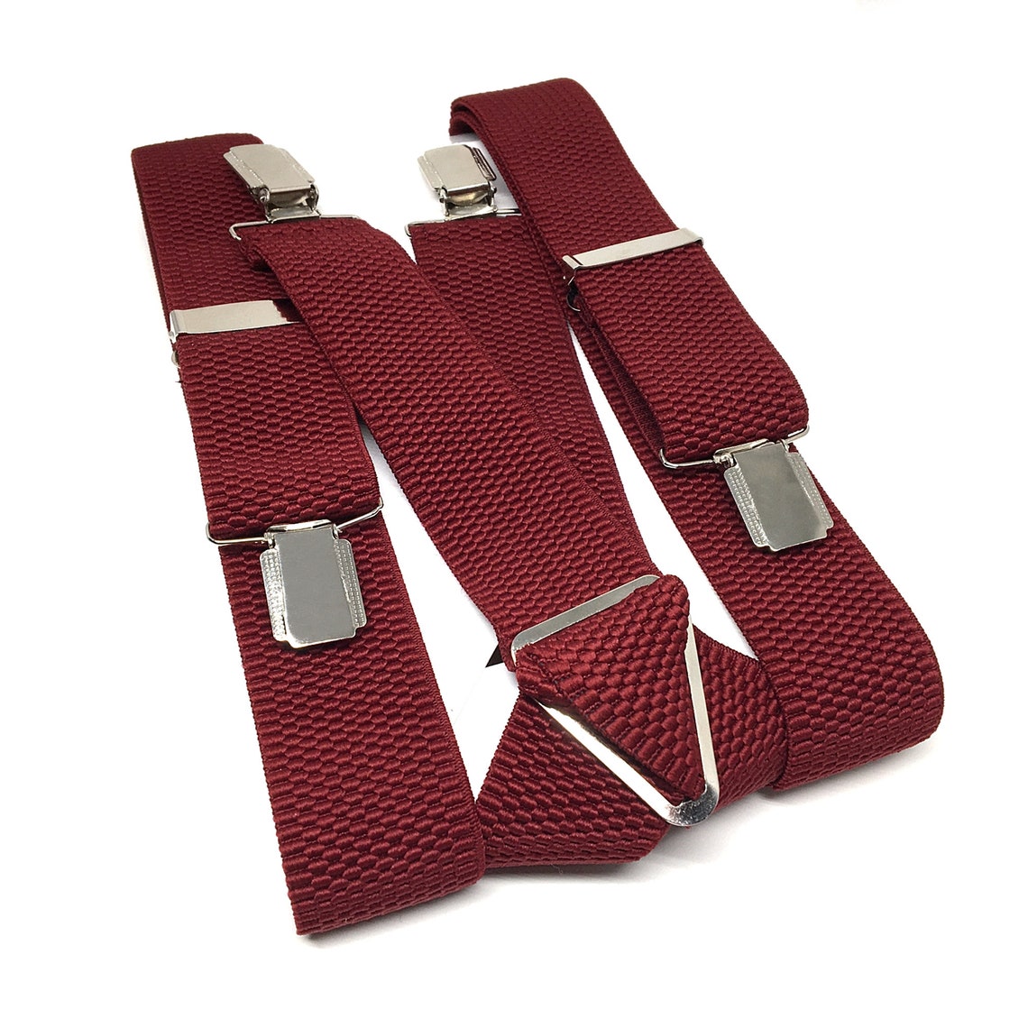 Burgundy Suspenders Groomsmen Suspenders Wedding Suspenders Etsy