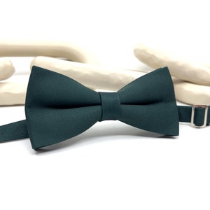 Dark Teal Green Bow Tie: Men&#39;s Wedding Groom Style