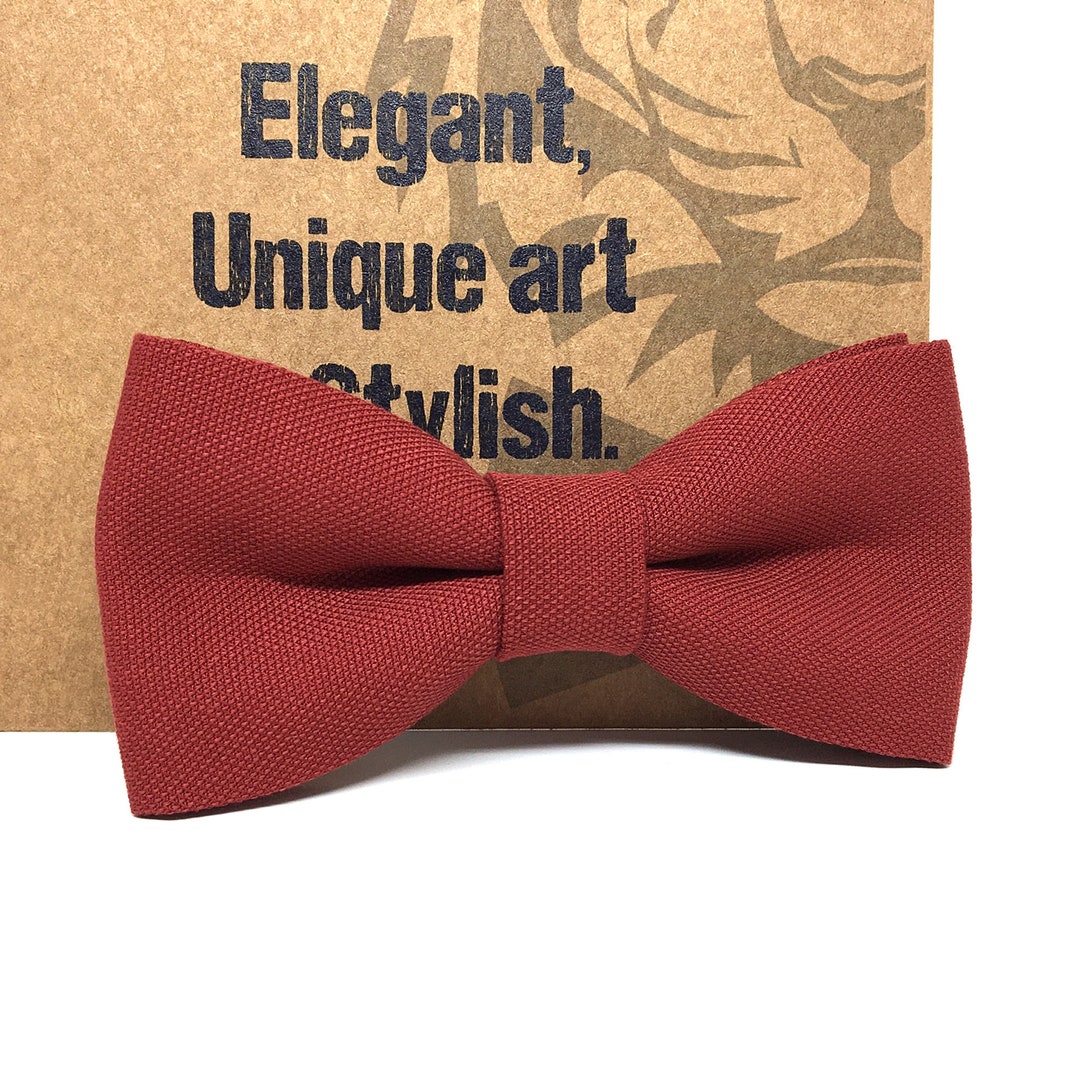 Crimson Bow Tie Groom Bow Tie Baby Boys Kids Kids Bow Tie Etsy