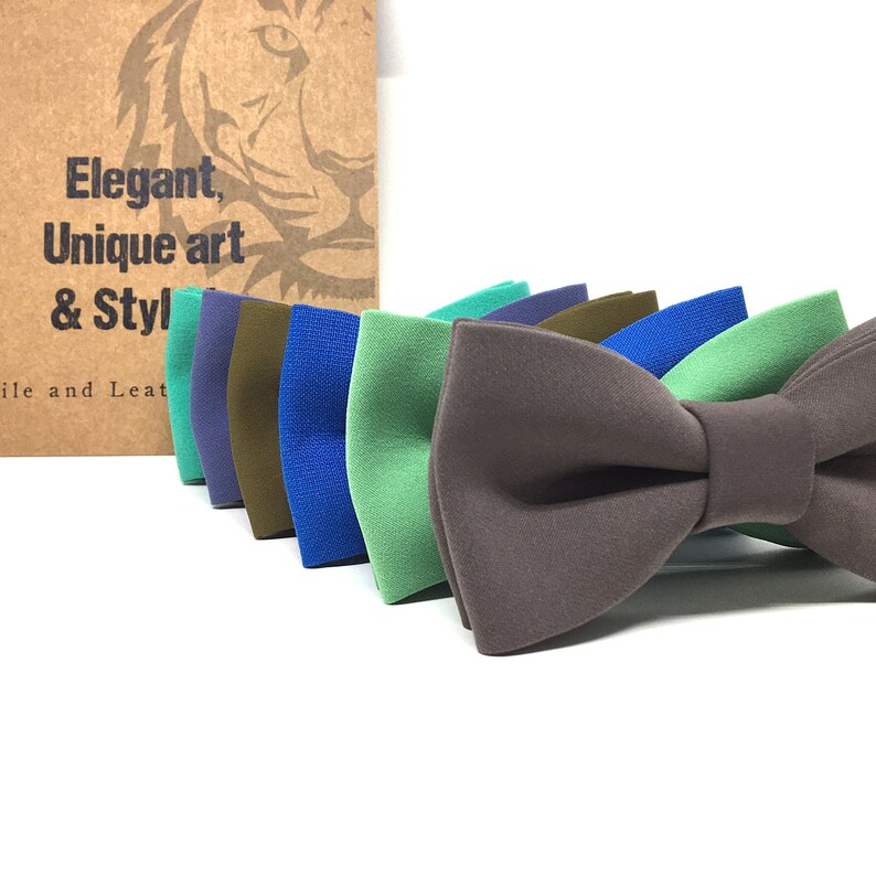 Green Bow tie Baby Boys Kids Bow tie for boys Groom bow Etsy