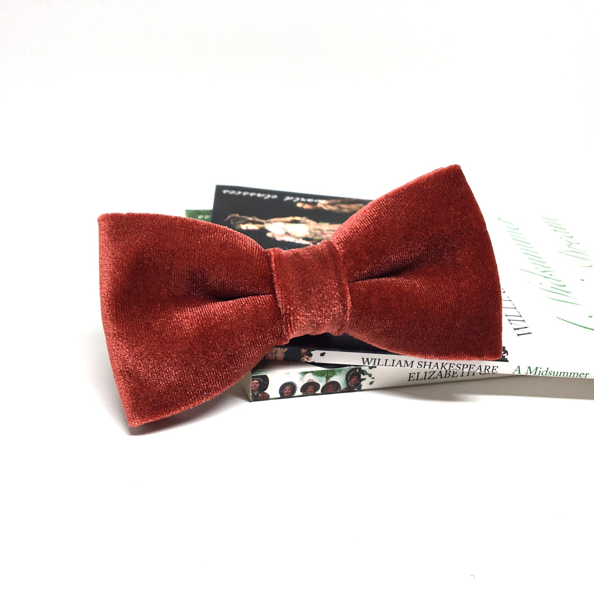 Crimson Velvet Bow Tie Crimson Bow Tie Groom Bow Tie Etsy