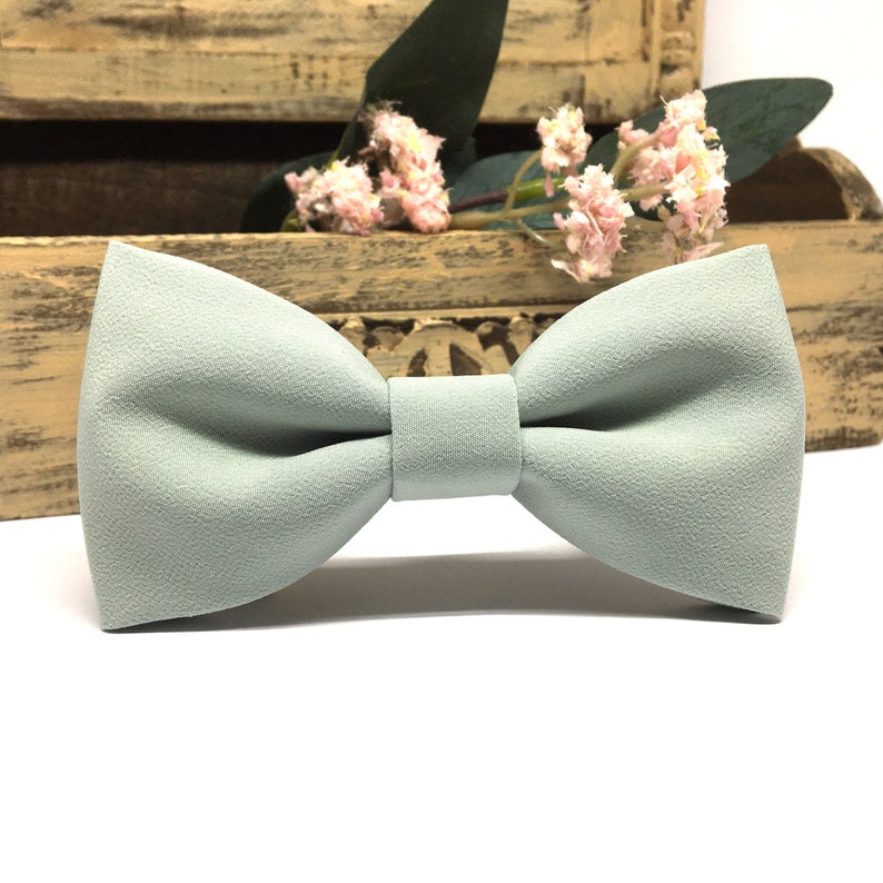 Sage Green Bow Tie Groom Bow Tie Baby Boys Kids Ring Bearer Etsy