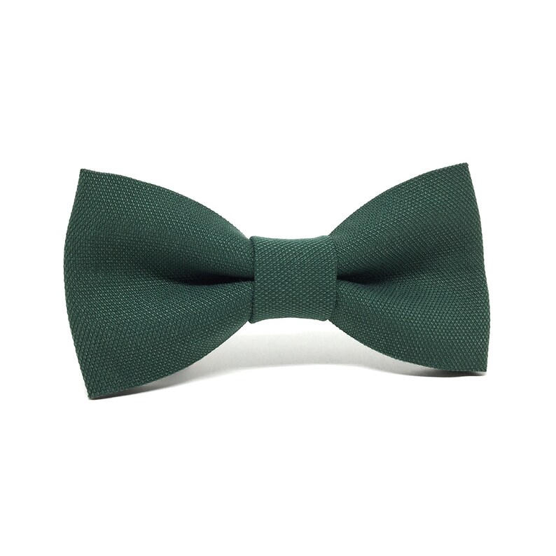 Wedding Bow tie Groom Bow tie Kids Bow tie Mens Adult Groom Baby Boys Kids Hunter Green Bow tie Groomsmen bow tie Bow ties for men