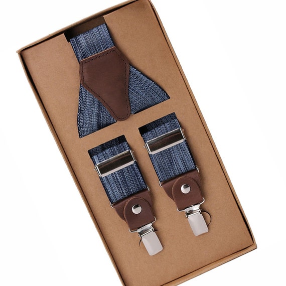 Tirantes azules vaqueros Tirantes de Tirantes de - Etsy España