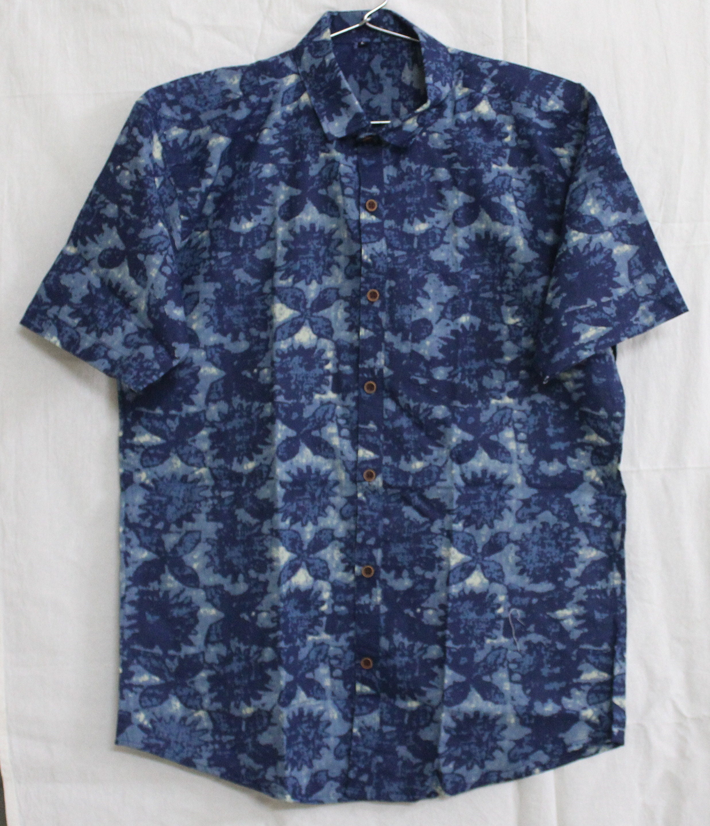 Indian Hand Block Print Shirt Print Summer Shirt Mens Cotton Etsy UK