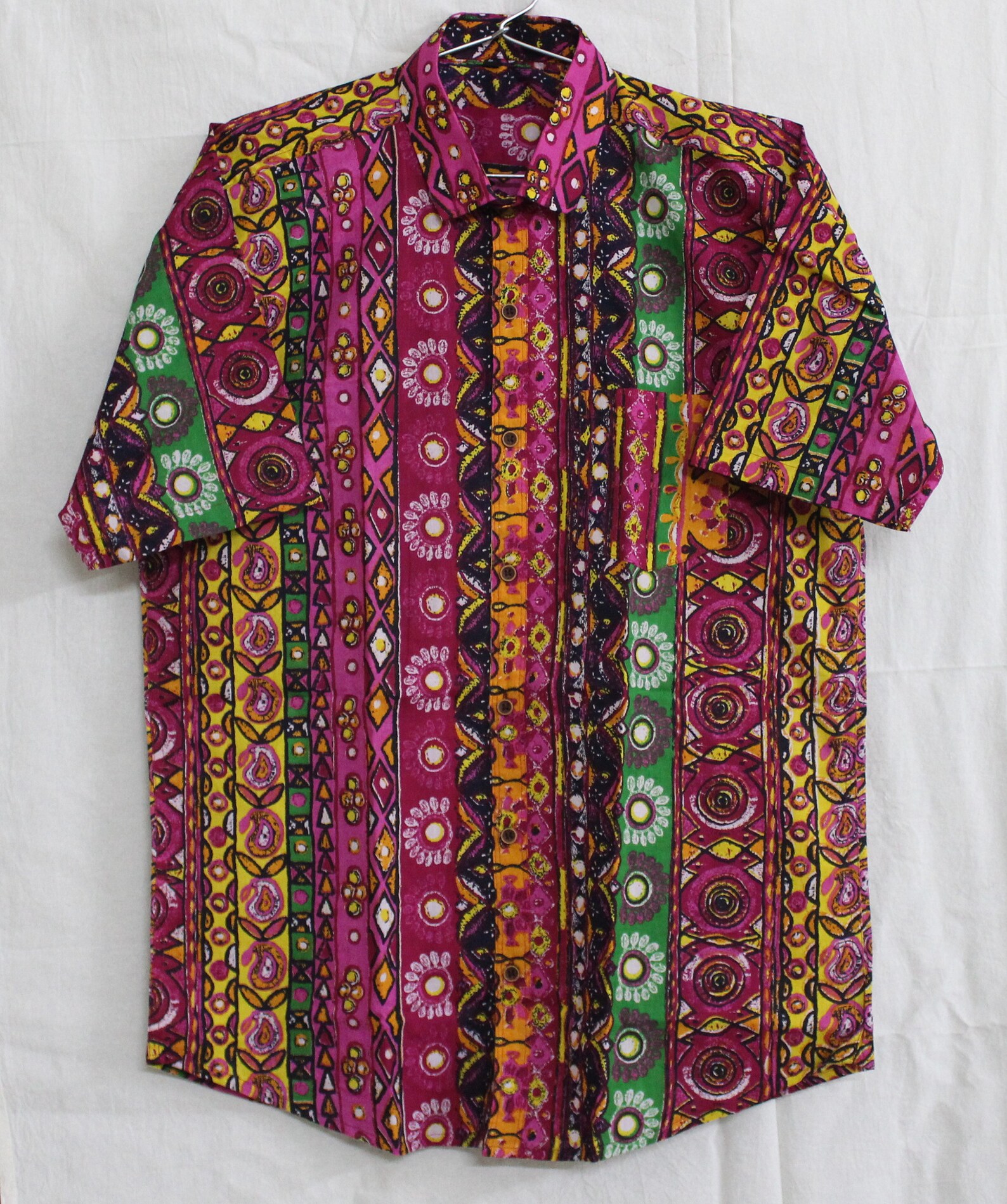 Indian Hand Block Print Shirt Print Summer Shirt Mens Cotton Etsy