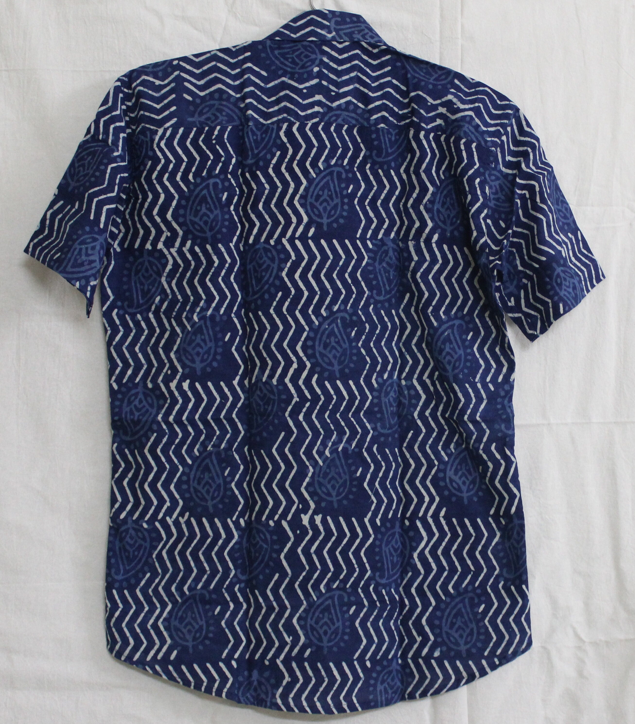 Indian Hand Block Print Shirt Print Summer Shirt Mens Cotton Etsy UK