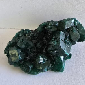 Bright Green Dioptase from DR Congo-Thumbnail- Metaphysical and Mineral Specimen #4808