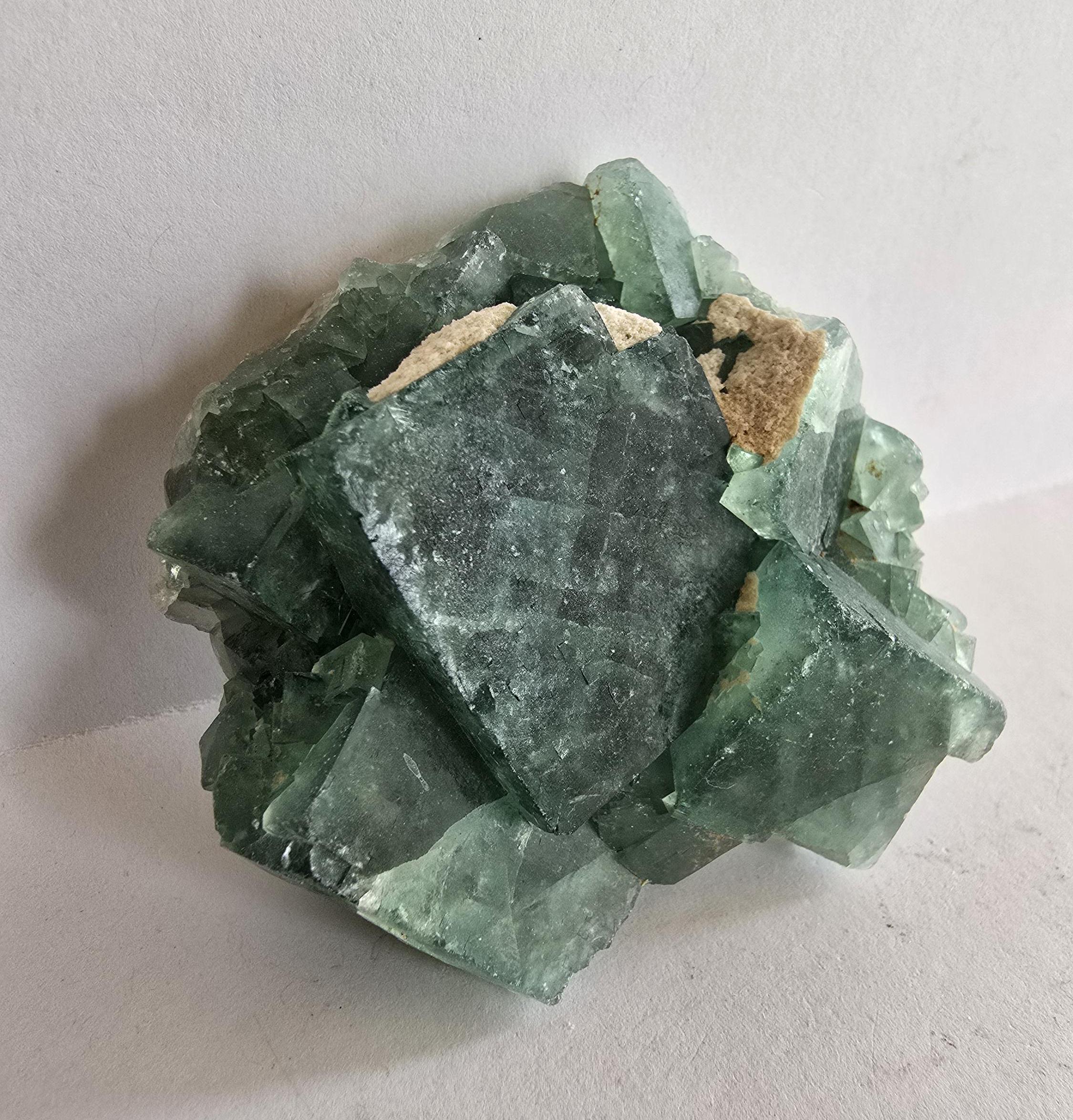 Gorgeous Green Fluorite Madagascar Metaphysical Mineral Specimen