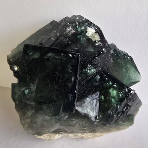 Gorgeous green Fluorite Madagascar Metaphysical Mineral Specimen # 4939
