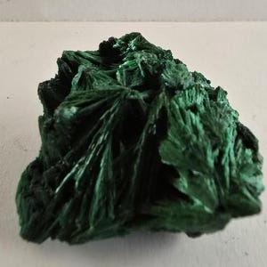 Chatoyant Fibrous Malachite-Congo-Natural-Metaphysical and Mineral Specimen #3993
