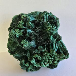 Chatoyant Fibrous Malachite-Congo-Natural-Metaphysical and Mineral Specimen #3347