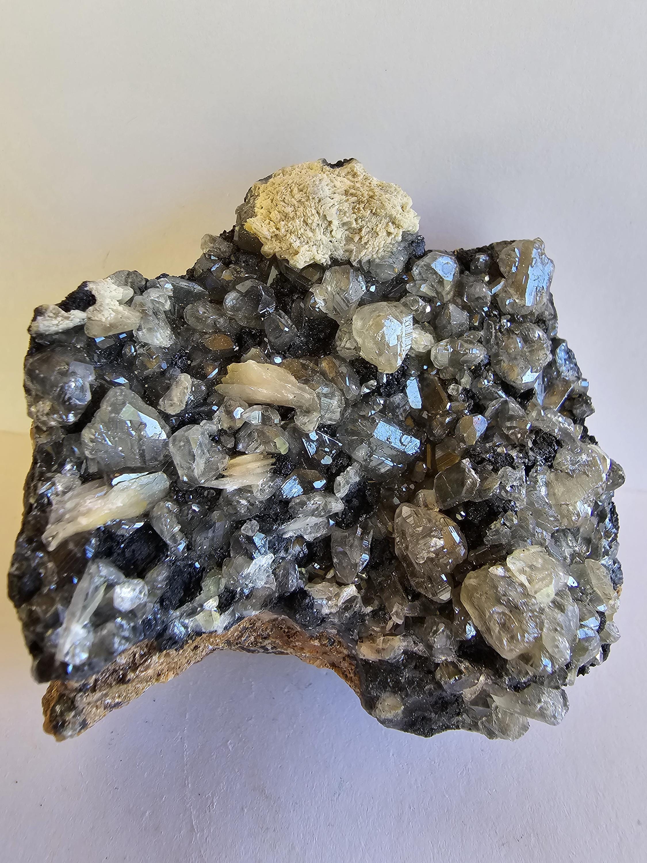 重晶石と青鉛鉱