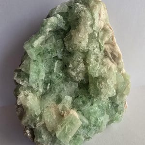 Green Apophyllite Metaphysical Mineral Specimen# 4407 LG