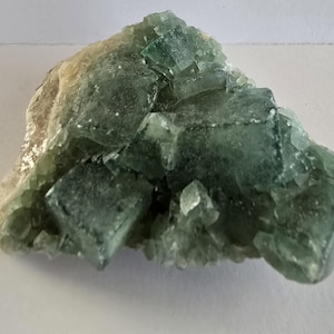 Gorgeous green Fluorite Madagascar Metaphysical Mineral Specimen # 3916