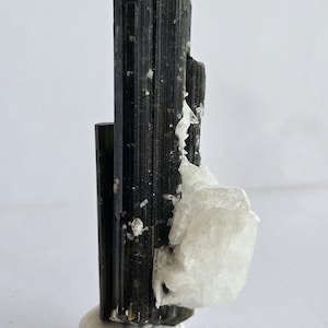 Green Tourmaline with Albite from Pakistan, Specimen # 7679