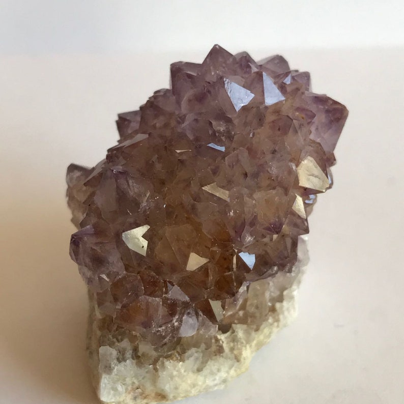 Amethyst Spirit Cactus Quartz Crystal-Metaphysical Stone | Etsy