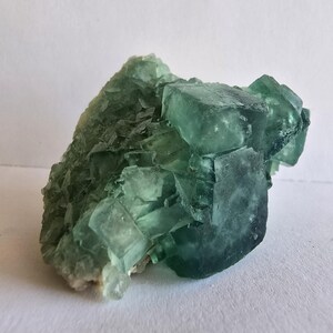 Gorgeous green Fluorite Madagascar Metaphysical Mineral Specimen # 4948