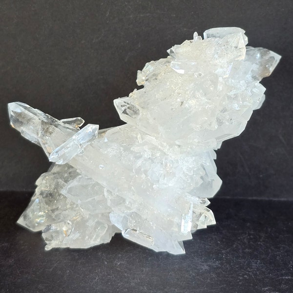 Quartz Crystal Cluster Arkansas- Water Clear-Metaphysical Mineral Specimen-Coleman Mine # 2922