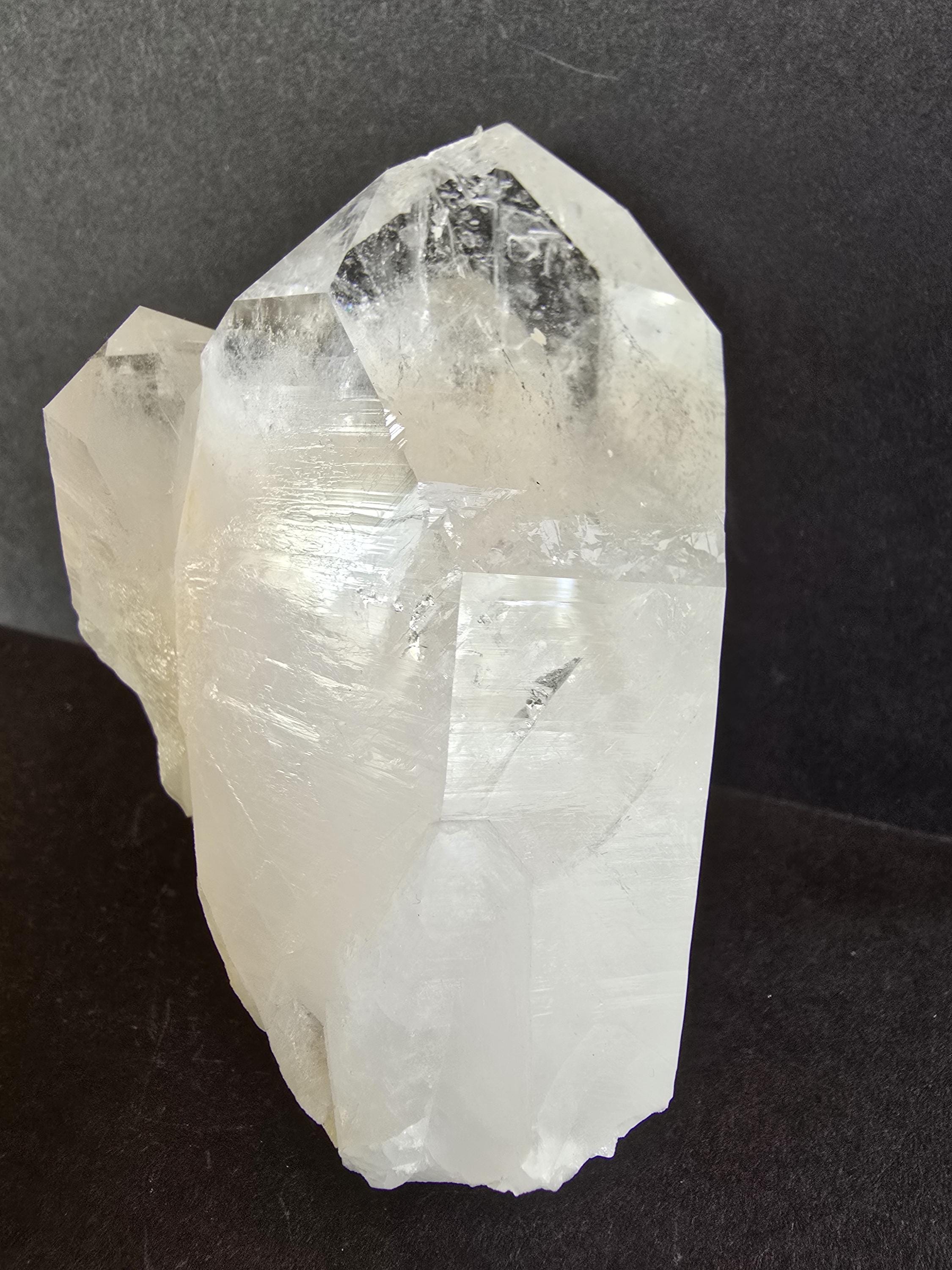 Arkansas Quartz Crystal Cluster- Reheal-metaphysical and Mineral ...