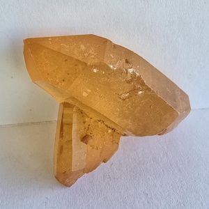 Hematiet-mandarijnkwarts uit Marokko, mineraal metafysisch exemplaar # 4880