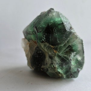 Glowing Green Fluorite Namibia- Fluorescent-Mineral Metaphysical Specimen # 3053