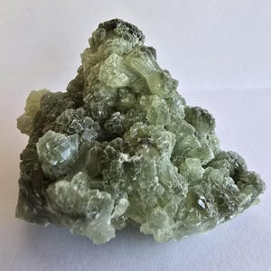 Prehnit Rohstein aus Marokko- Metaphysisches und Mineral-Neufund 2022 # 5128