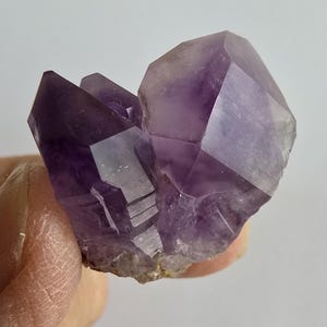 Amethyst Quartz Crystal from Brandberg Namibia- Metaphysical and Mineral Specimen # 4458