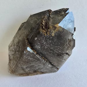 Natural Smoky Quartz Crystal Point from Malawi- Metaphysical and Mineral Specimen # 5132