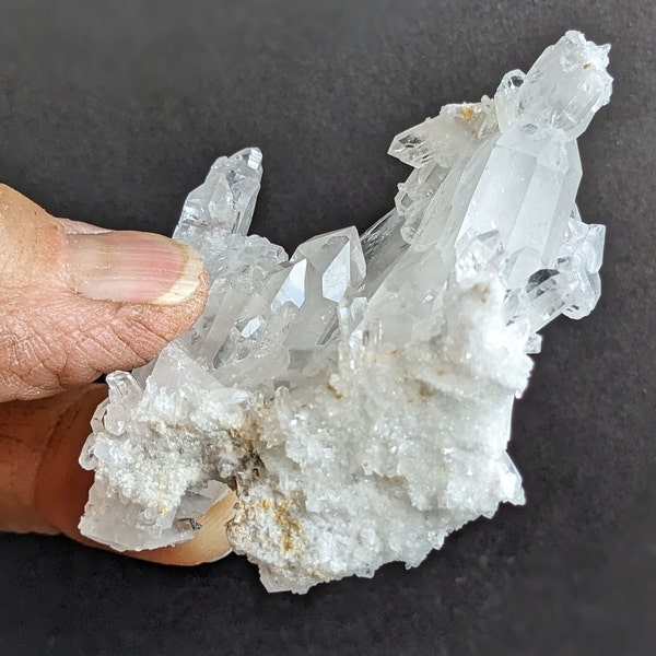 Faden Quartz Crystal Pakistan-String Quartz Metaphysical Mineral Specimen #9236