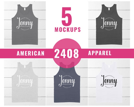 Download American Apparel 2408 Mockup Bundle American Apparel Bundle Etsy PSD Mockup Templates