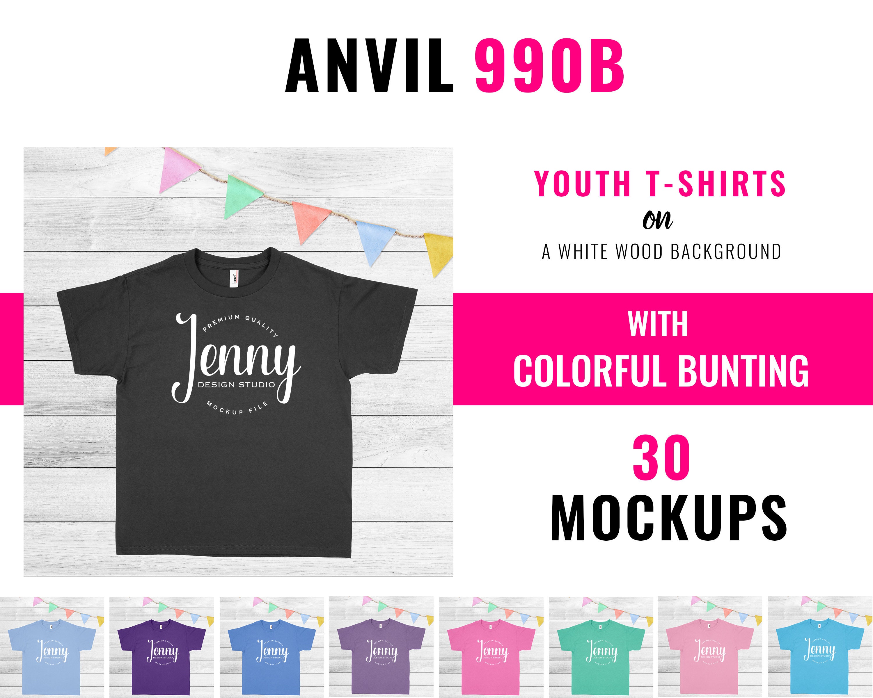 Download Anvil 990b Mockup Bundle Anvil Bundle Anvil Mockup Youth Etsy