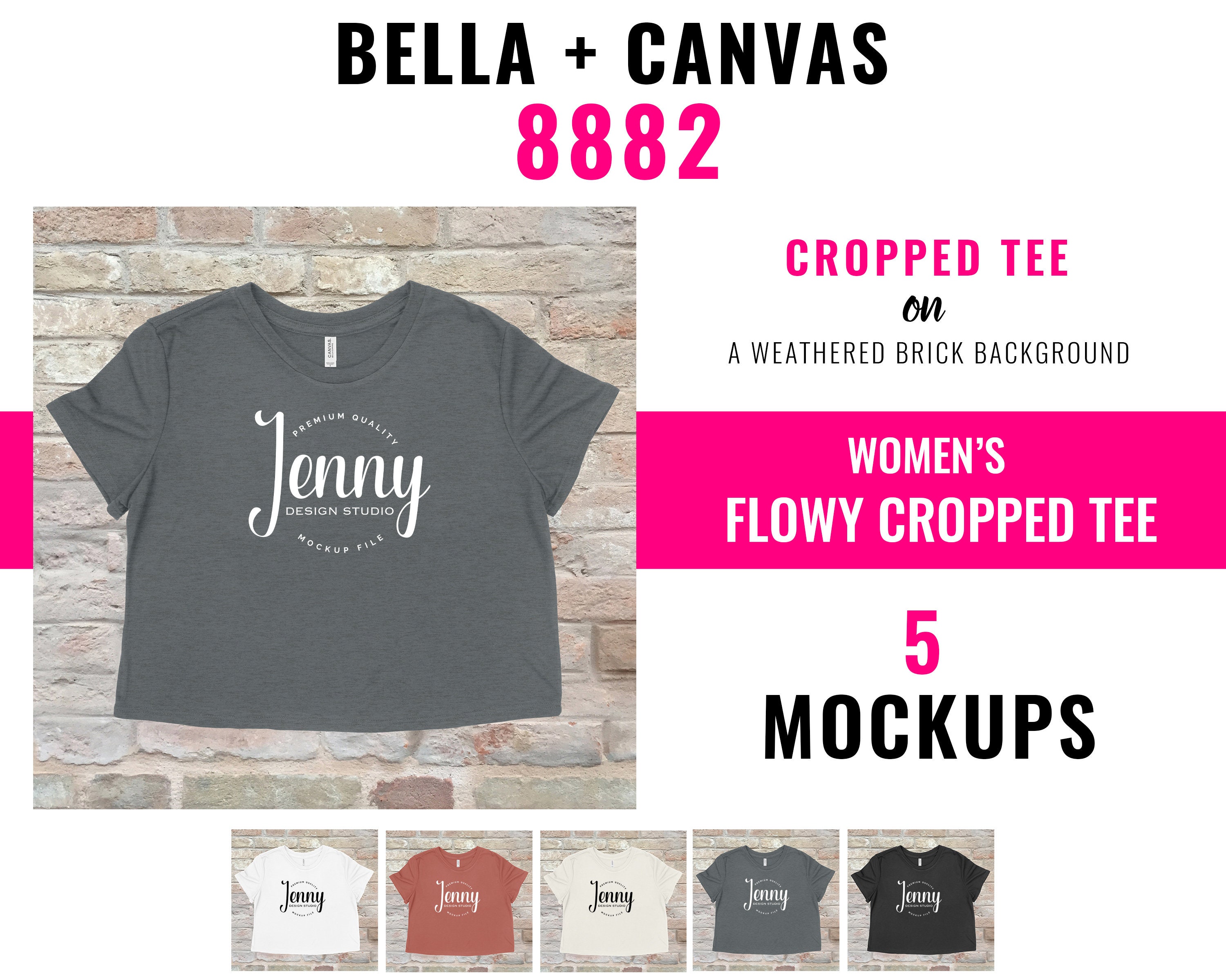 Bella Canvas 8882 Mockup Bundle Bella Canvas Bundle Bella Etsy
