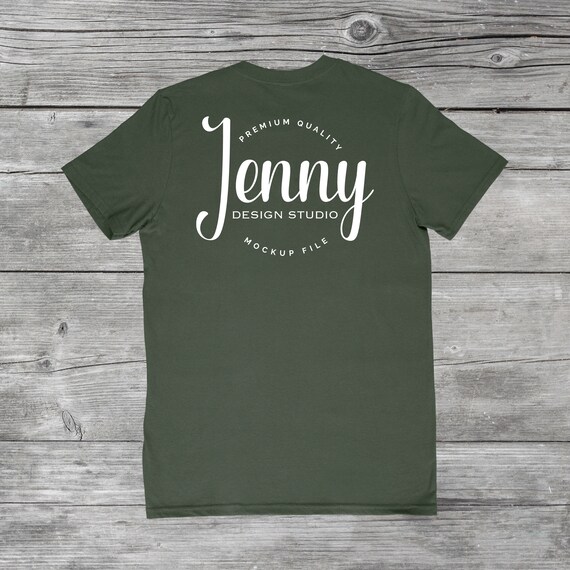 T-shirt Mockup Back of the Shirts Anvil Bundle Tshirt Mockup Shirt Mockup Anvil Mockup Anvil 980 Mockup Bundle Unisex Lightweight Tee