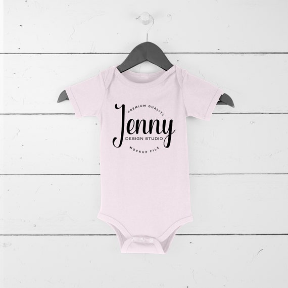 Bella Canvas 100b Pink Mockup Bodysuit Mockup One Piece Etsy