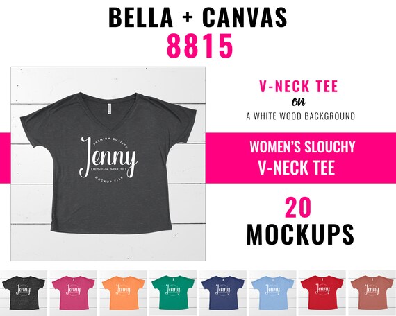 bella canvas mockup bundle