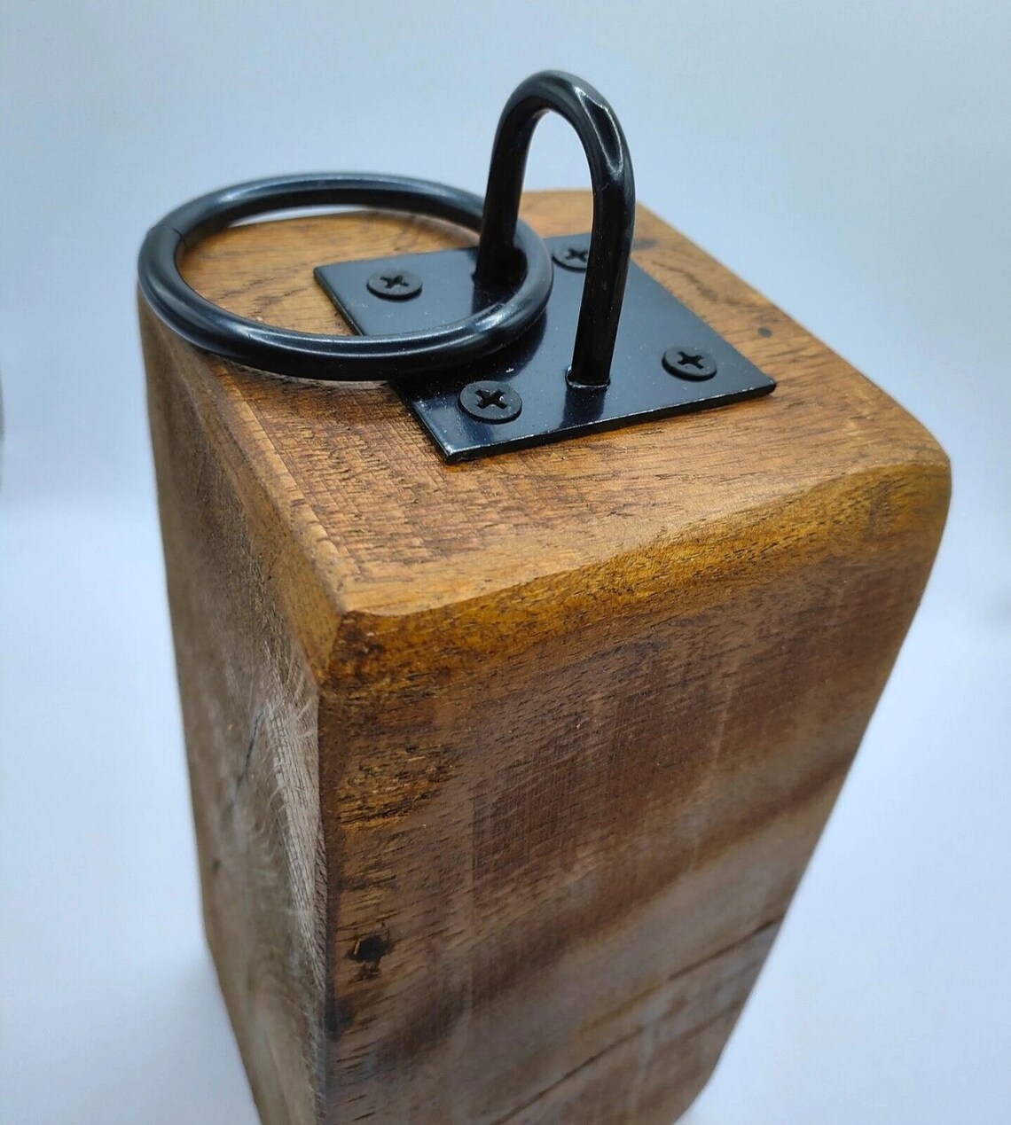 Handmade Solid Oak Door Stop 2kg Rustic Door Block Stopper Etsy